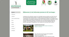 Desktop Screenshot of die-golfschule.de