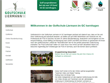 Tablet Screenshot of die-golfschule.de
